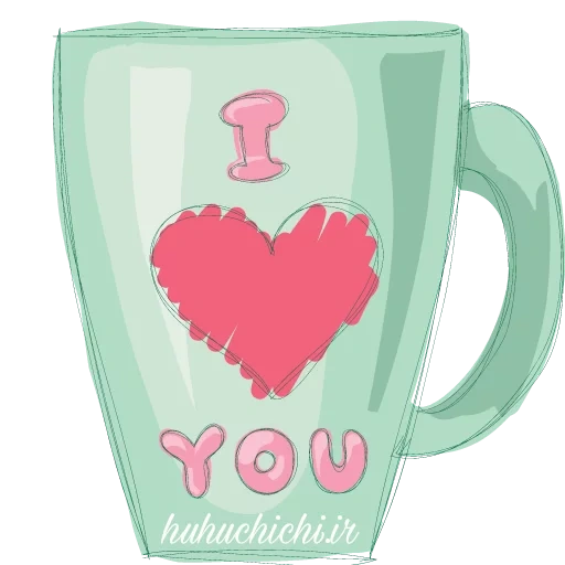 tasses thermos, la tasse est mignonne, centre du cercle, cup en forme de coeur, mug en verre d'amour 350ml