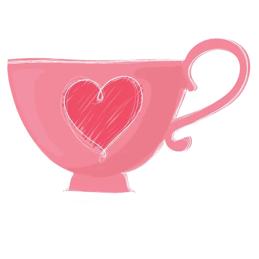 la coppa, 8 marzo, tazze rosa, tazze rosa, cuore di tazza rosa