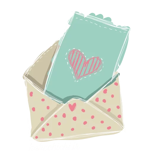 notebook, white cover, pink envelope, paper envelope, bow gift pack 26*10*32cm 2490169