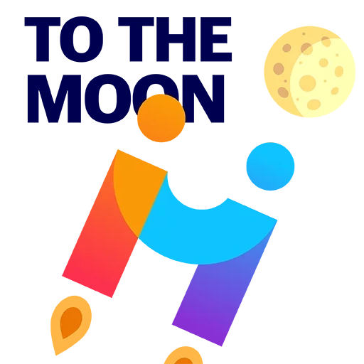 logo, темнота, билборд hot 100, логотип know-how, to the moon постер