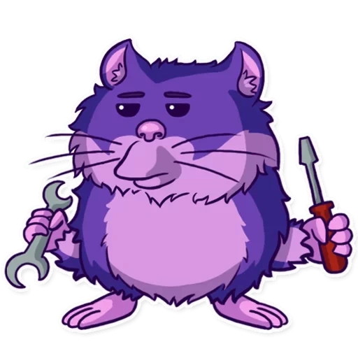 hamster, böser hamster, hamki ist kein hamster, violettes hamster