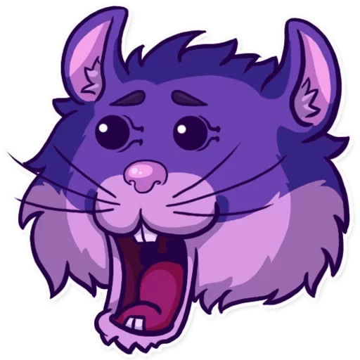 hamster, purple hamster, zeliria the purple hamster