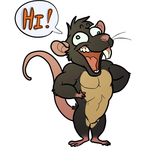 rat, souris cartun, rat de dessin animé, rats de dessins animés, un rat multiplicateur