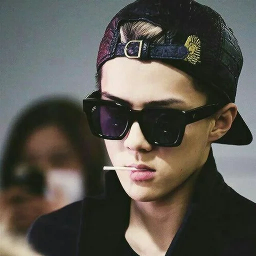 sehun, exo sehun, exo chanyeol, baekhyun exo, sehun exo cap