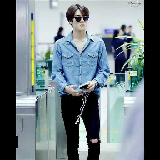 sehun exo, got7 para o aeroporto, aeroporto de sehun, estilo do aeroporto de sehun