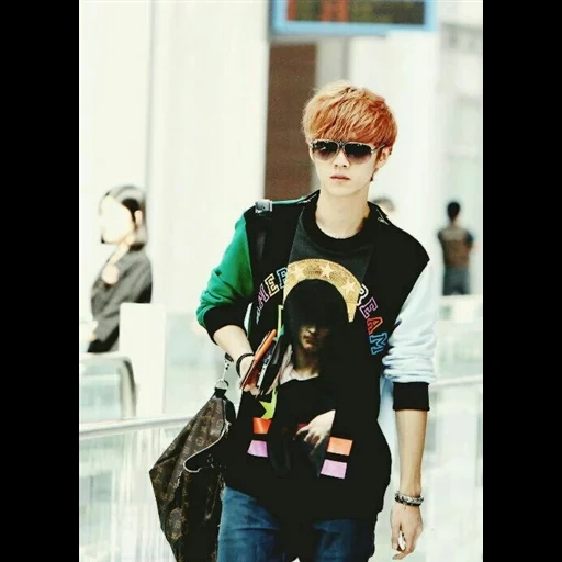 luhan, park chang yeol, style luhan, exo baekhyun, exo luhan xie hong