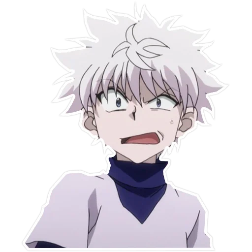 киллуа, killua, киллуа ахегао, золдик киллуа, киллуа rule 63