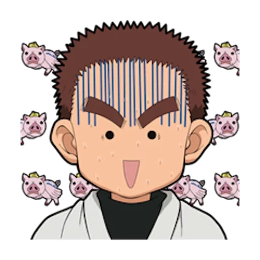 red cliff, chen meatballs, hunter hunter, cartoon characters, hunter x hunter 3