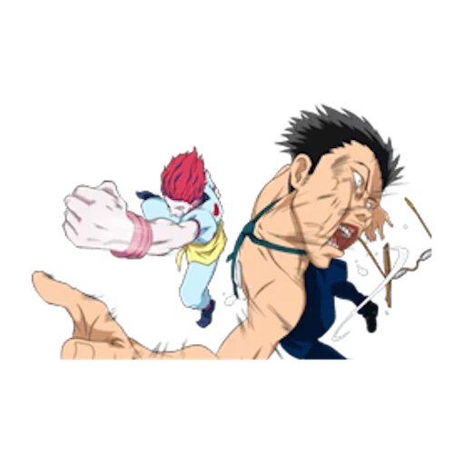 hisoka anime, anime van pis, manki d luffy, leorio hisoka, hunter x hunter 3