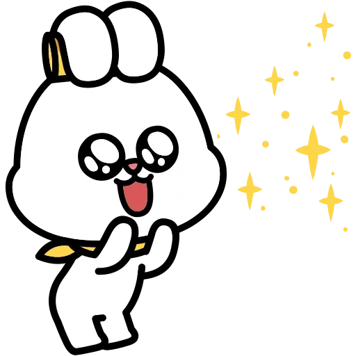 garis, clipart, brown frends, gambar lucu, karakter bts bt21