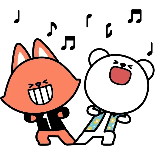 anime, chibikuma, line friends, hewan lucu, garis gambar frends