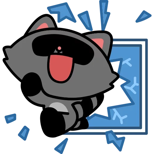 cat, raccoon, cat, sad cat, effect cache preview 2