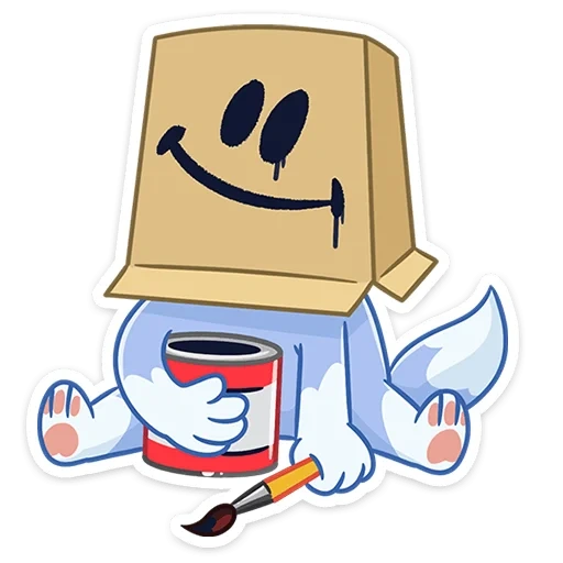 marshmallow 2d, agatha vkontakte, smiley marshmello, stiker marshmallo