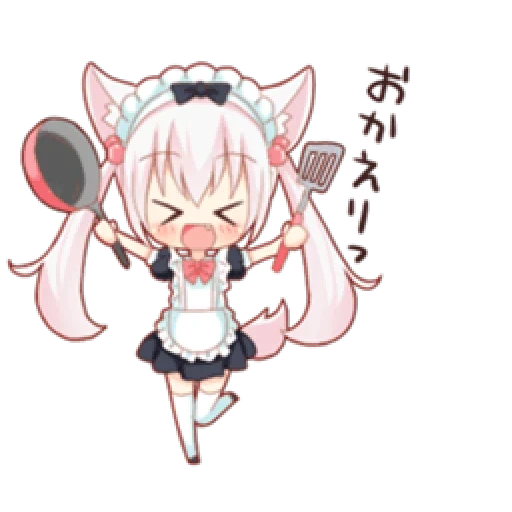 chibi, chibi beberapa, anime kawai, gambar anime, karakter anime