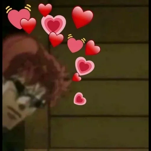 captura de pantalla, lanzar negro, el demonio es querido, jojo crereyeen hearts, eres tan propious cuando sonríes corazones