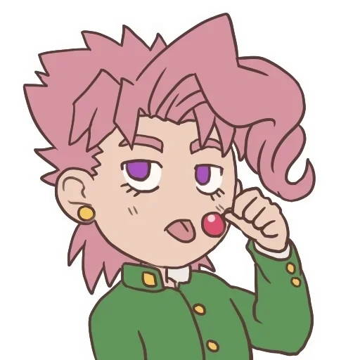 anime, jojo, alcuni chibi, chibi jojo, alcuni noriaki chibi