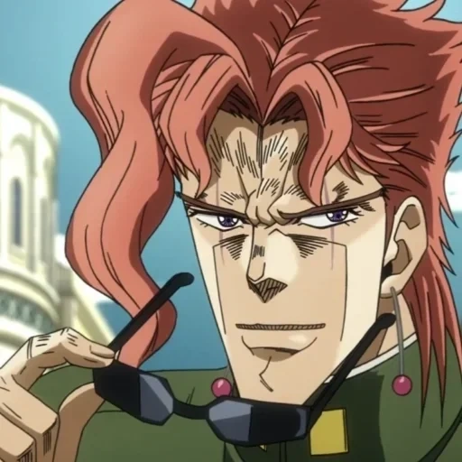 kakyoin, alcuni anime, noriaki dyoyin, noriaki kakyoin, l'avventura di jojo