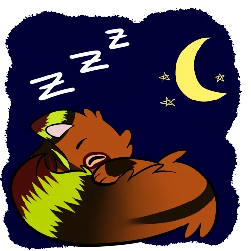 cat, the fox is sleeping, sweet dreams, good night lara, postcards good night