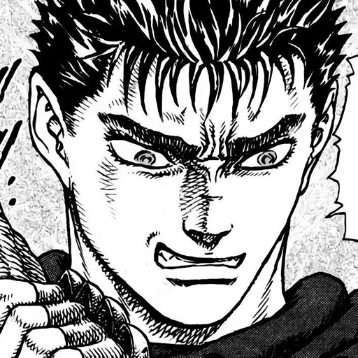 berserk, gats manga, berserk gats, berserk manga, berserke mang art