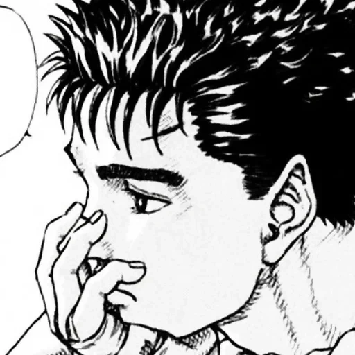 berserk, boy, berserk gats, berserk manga, gats berserk manga