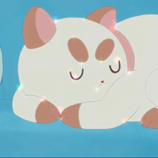 pupppycat, papi kate, animação fofa, personagem de anime, bee e pupppycat
