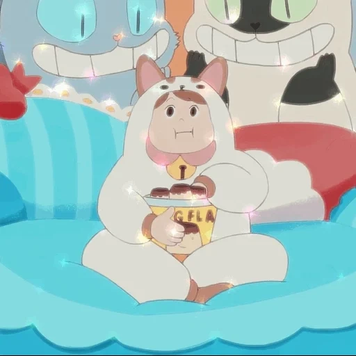 anime, bi pappyt, anime lucu, bee dan puppycat, bee dan puppycat musim 1