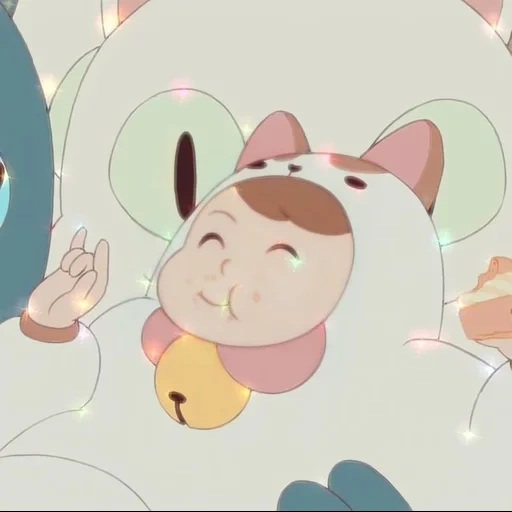 animation, puppycat, cartoon cute, a cute cartoon, cartoon cute pattern