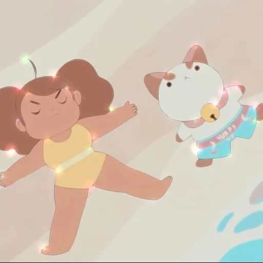 anime, puppycat, pappicat prince, bee e puppycat, coloring bee e puppycat