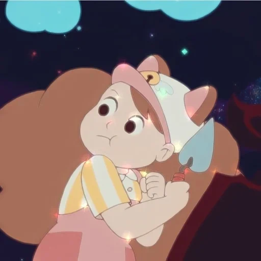 аниме, puppycat, би паппикэт, bee and puppycat, bee and puppycat постер