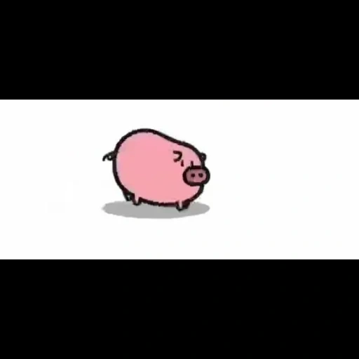 cochon, porcin, dessin de porc, cochon, petits dessins d'un cochon