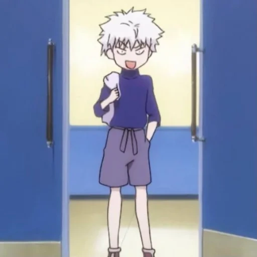 killoi, killua, personagens de anime, hunter x hunter 3, killoi zoldik kadra