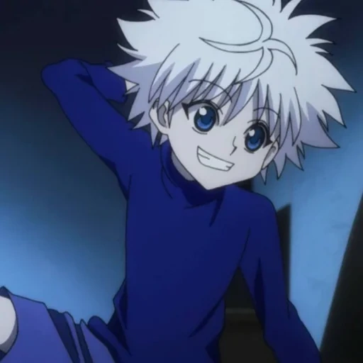 killoi, demon killoi, killoi zoldik sorride, hunter x hunter 2011 killuo, hunter x hunter sister killu