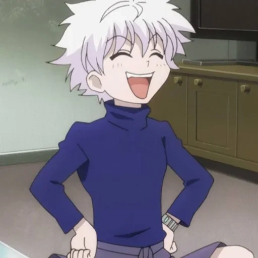 anime, killoi, cazador killu, cazador x cazador killuo, cazador x cazador padre killuo