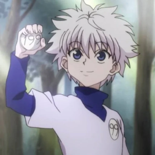 kilois, killua, kilois animation, kilois hunt, hunter 99 kilois