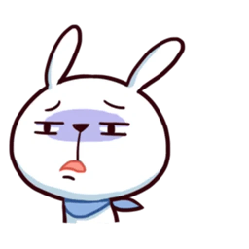 liebre, conejito de bombo, conejo sonriente, anime smiley bunny, liebres de emoticones coreanos