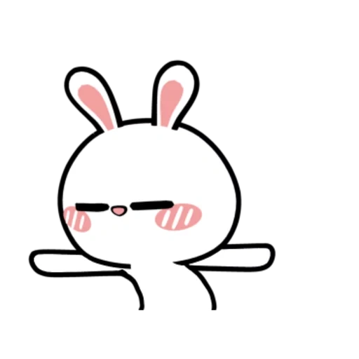 rabbit, hyper rabbit, dancing rabbit, hyper rabbit animado