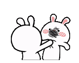 meme rabbit, cute drawings, rabbits love, tuzki bunnies smiley