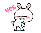 yes, hyper rabbit, танцующий зайчик