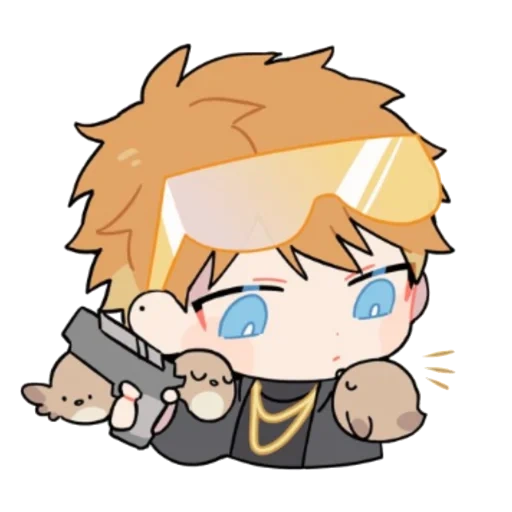 chibi kun, personajes de animación, hypnosis mic alternative rap battle