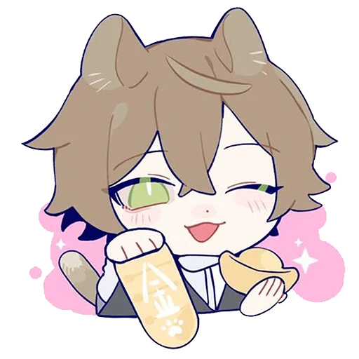 dazai chibi, anime cute, anime characters, anime art is lovely, lovely anime drawings
