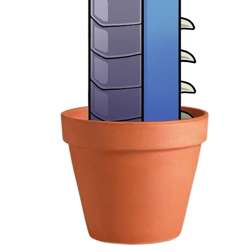 colonna, impianti, cactus clipart, pianta domestica, tipi tratata