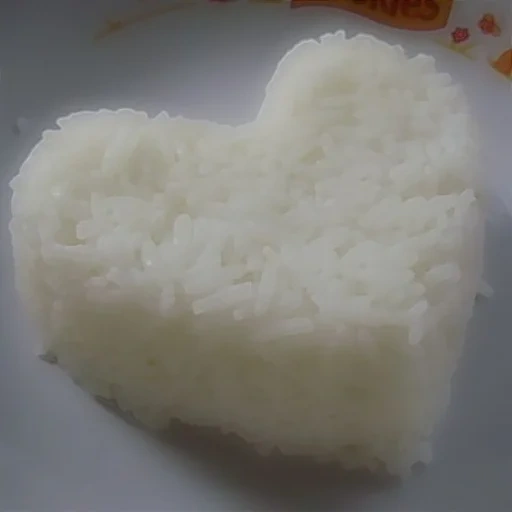 продукты, форма сердца, c3h6 полипропилен, синтетическая ткань, сердечко риса тарелке