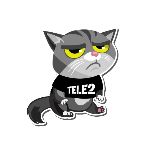 cat, tele2, floor television2