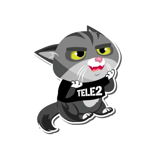 кот, tele2, сберкот