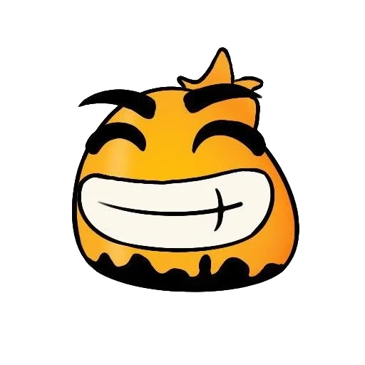 el emperador emoji está enojado, la sonrisa de aske