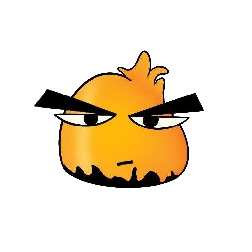 angry birds babblez, orange angry birds, angry birds orange