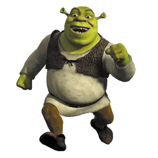 shrek, shrek pak, shrek shrek, shrek sans fond, les personnages de schrek