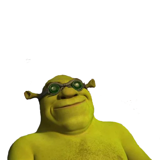 shrek, shrekkesh, shrek wazowski, latar belakang putih shrek, latar belakang transparan shrek