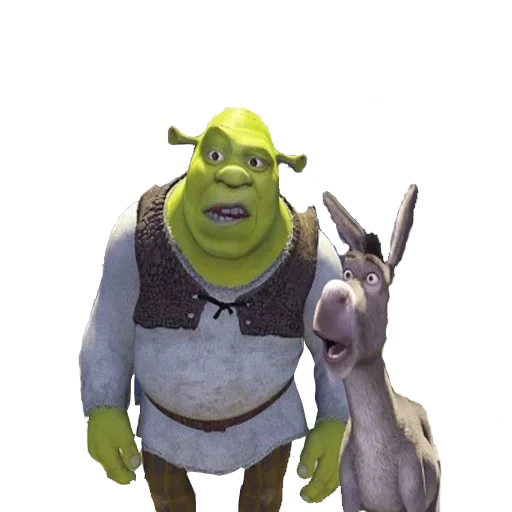 shrek, shrek shrek, shrek khokhol, les héros du shrek, personnages shrek