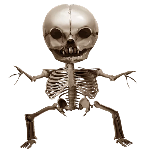 скелет, skeleton, ic3peak сказка, скелет без фона, персонажи скелеты